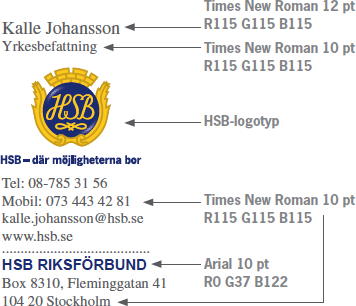 Epost signatur